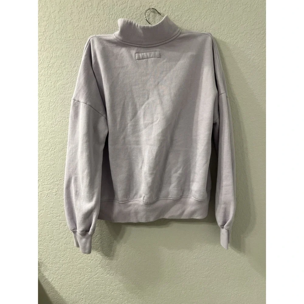 Abercrombie & Fitch Kids‎ essential sunday half-zip sweatshirt Purple 17/18